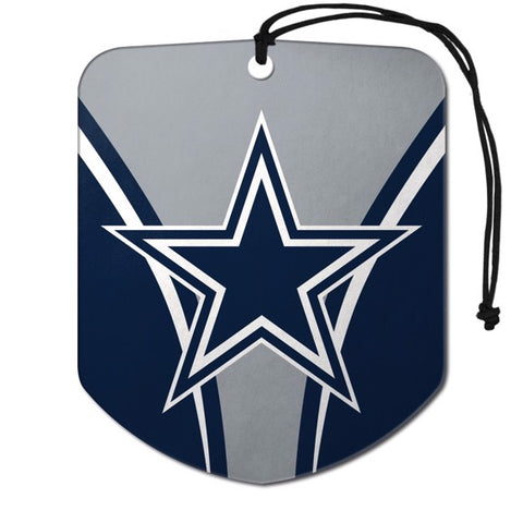 Dallas Cowboys 2 Pack Air Freshener - Shield