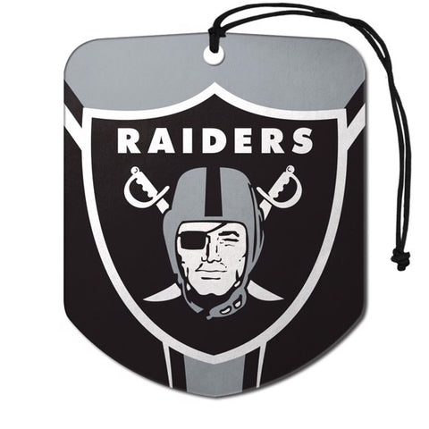 Las Vegas Raiders 2 Pack Air Freshener - Shield
