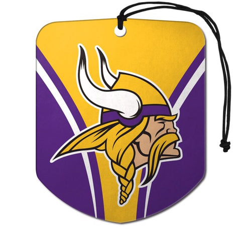 Minnesota Vikings 2 Pack Air Freshener - Shield