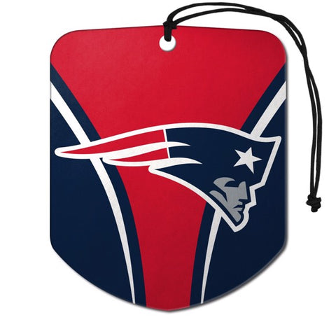 New England Patriots 2 Pack Air Freshener - Shield