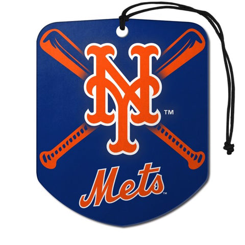 New York Mets 2 Pack Air Freshener - Shield