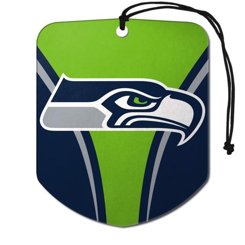 Seattle Seahawks 2 Pack Air Freshener - Shield