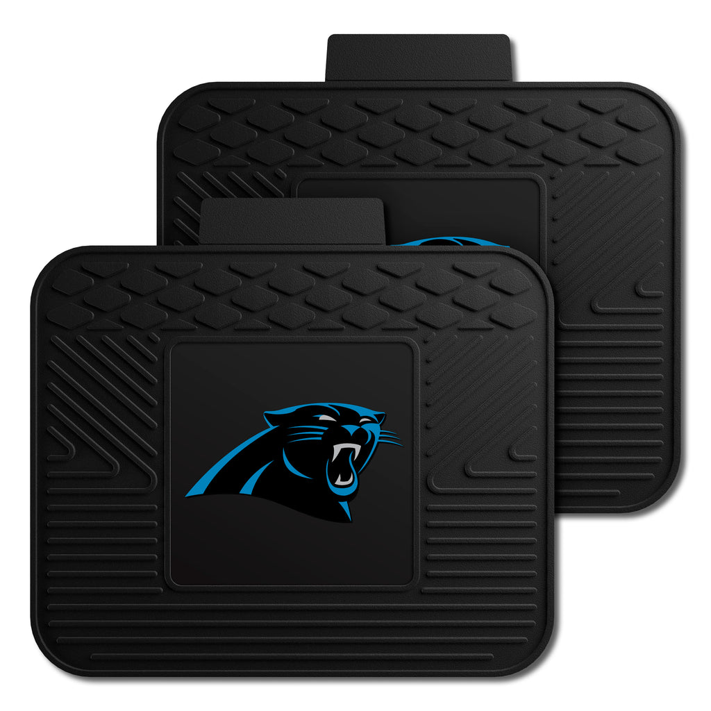 Carolina Panthers 2 Pack Rear Car Mat