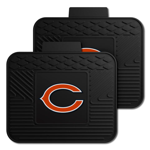 Chicago Bears 2 Pack Rear Car Mat