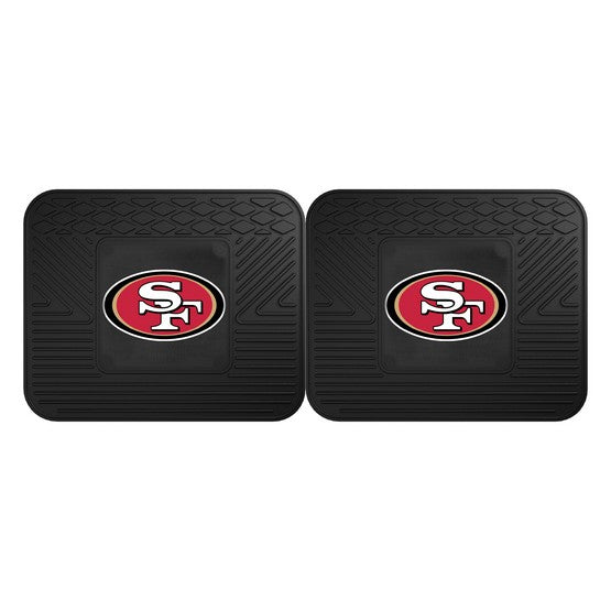 San Francisco 49ers 2 Pack Rear Car Mat