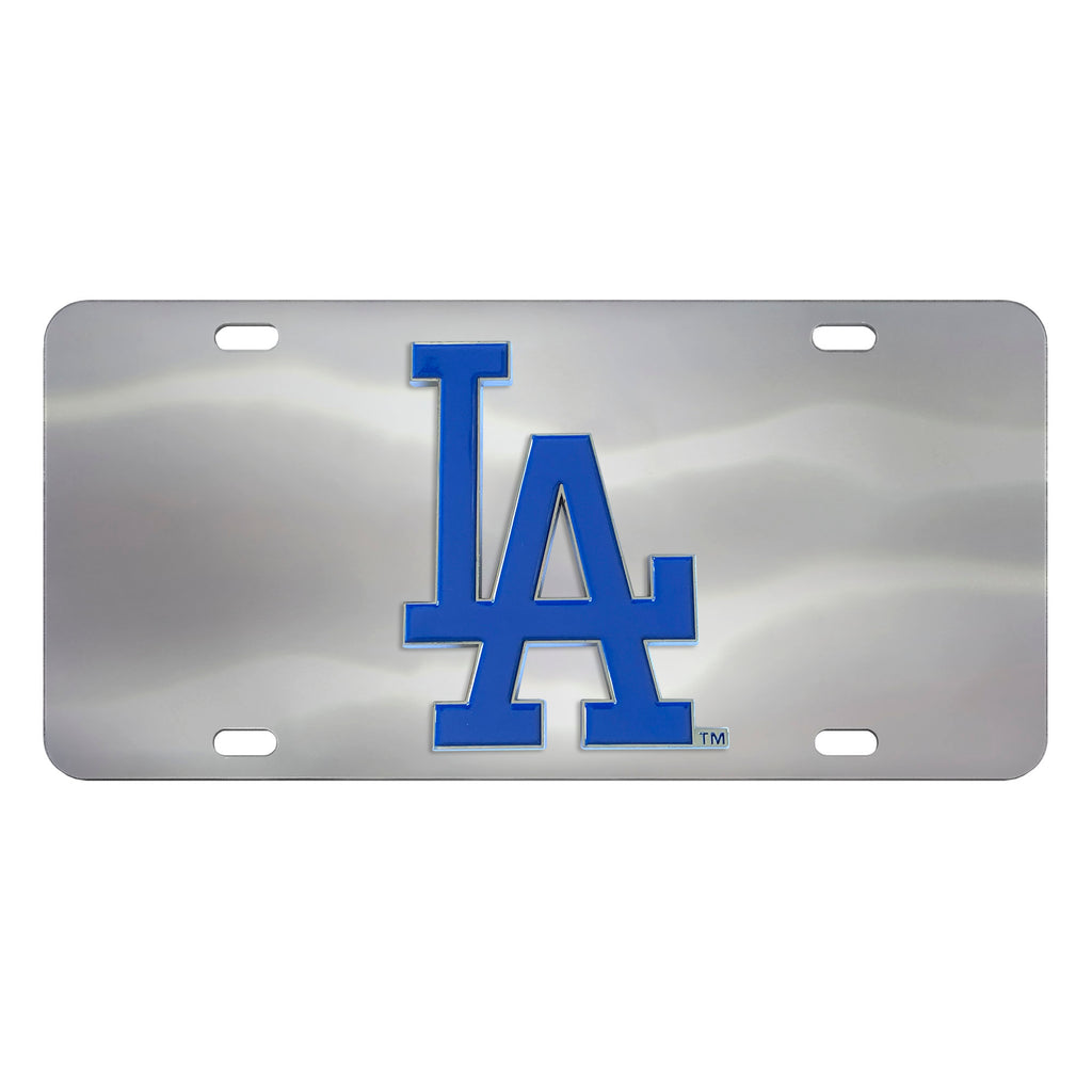 Los Angeles Dodgers Die-Cast License Plate