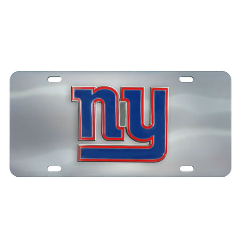 New York Giants Die-Cast License Plate