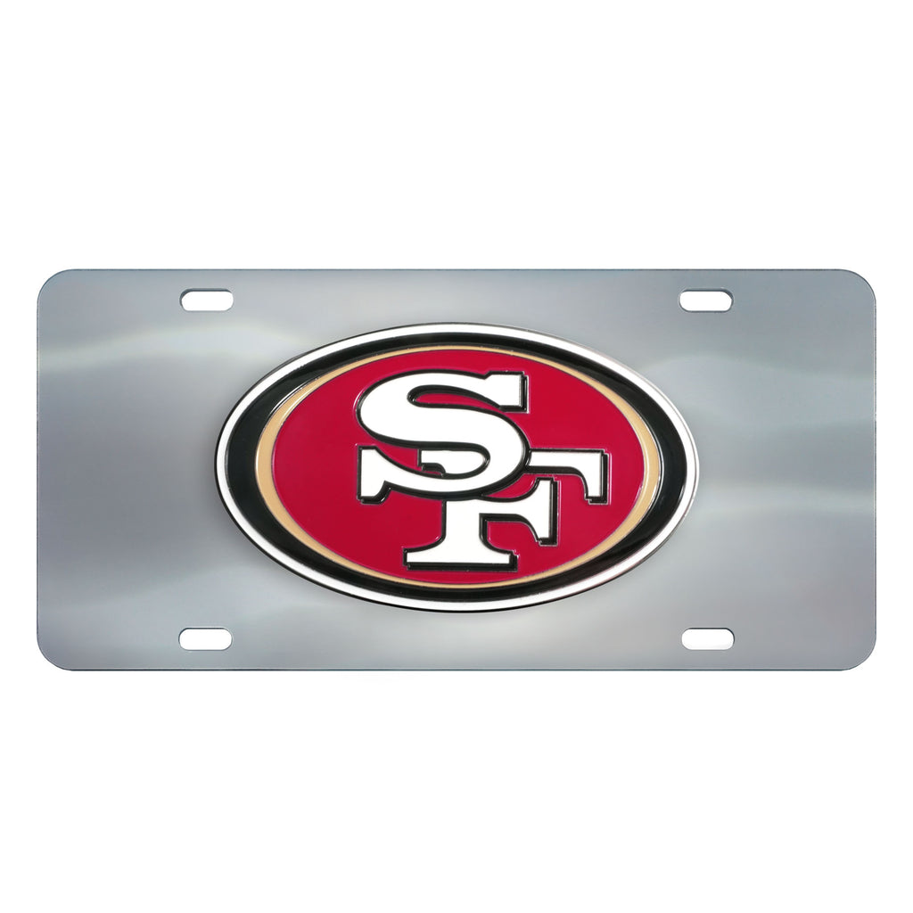 San Francisco 49ers Die-Cast License Plate