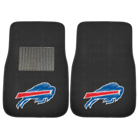 Buffalo Bills 2 Piece Embroidered Car Mat
