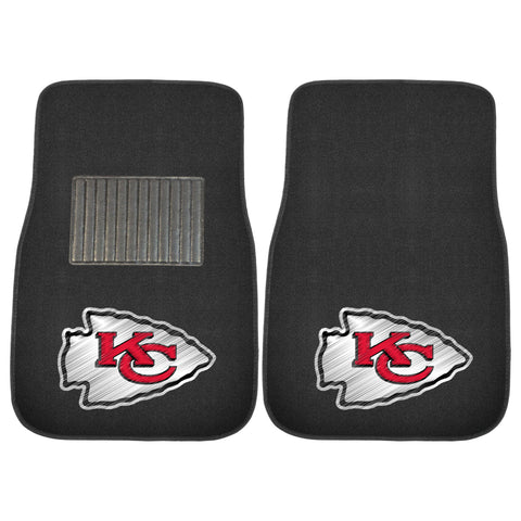 Kansas City Chiefs 2 Piece Embroidered Car Mat