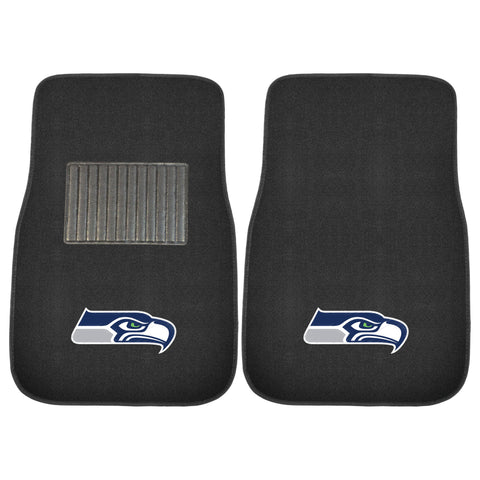 Seattle Seahawks 2 Piece Embroidered Car Mat