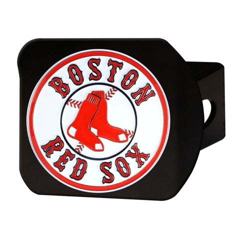 Boston Red Sox Metal Hitch Cover - Black