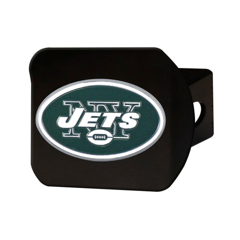 New York Jets Metal Hitch Cover - Black