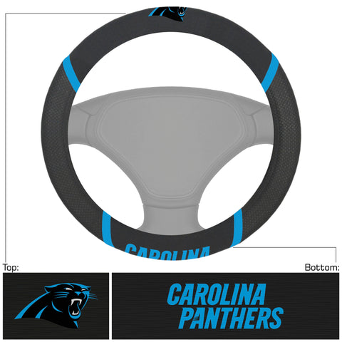 Carolina Panthers Deluxe Steering Wheel Cover