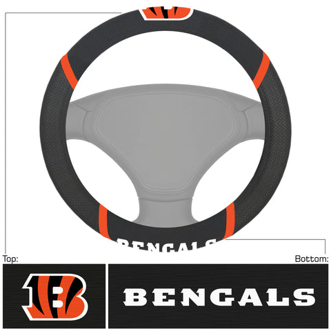 Cincinnati Bengals Deluxe Steering Wheel Cover