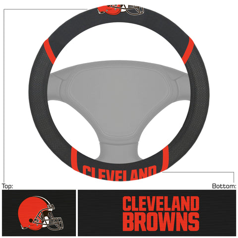 Cleveland Browns Deluxe Steering Wheel Cover