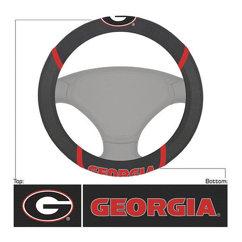 Georgia Bulldogs Deluxe Steering Wheel Cover