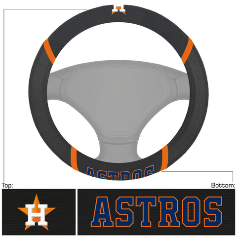 Houston Astros Deluxe Steering Wheel Cover