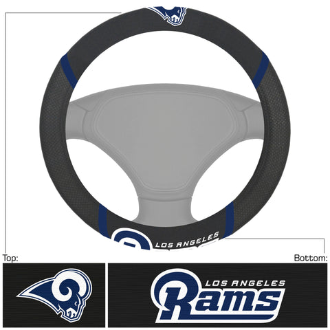 Los Angeles Rams Deluxe Steering Wheel Cover