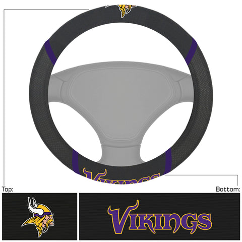Minnesota Vikings Deluxe Steering Wheel Cover