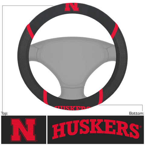 Nebraska Cornhuskers Deluxe Steering Wheel Cover