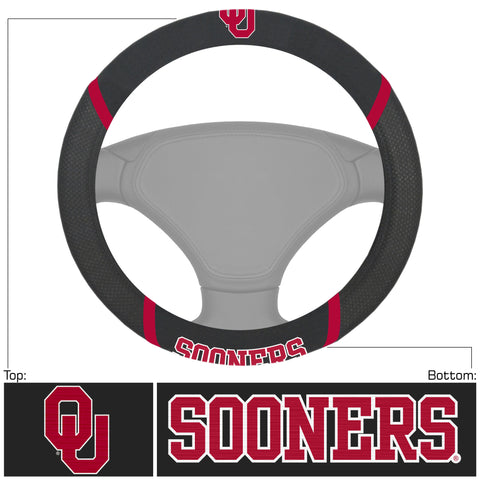 Oklahoma Sooners Deluxe Steering Wheel Cover