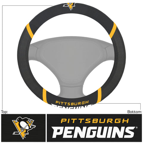 Pittsburgh Penguins Deluxe Steering Wheel Cover