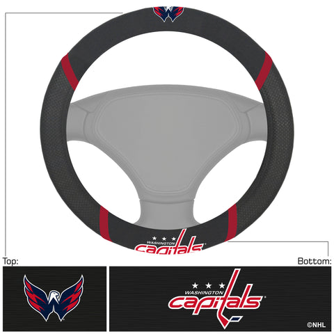 Washington Capitals Deluxe Steering Wheel Cover