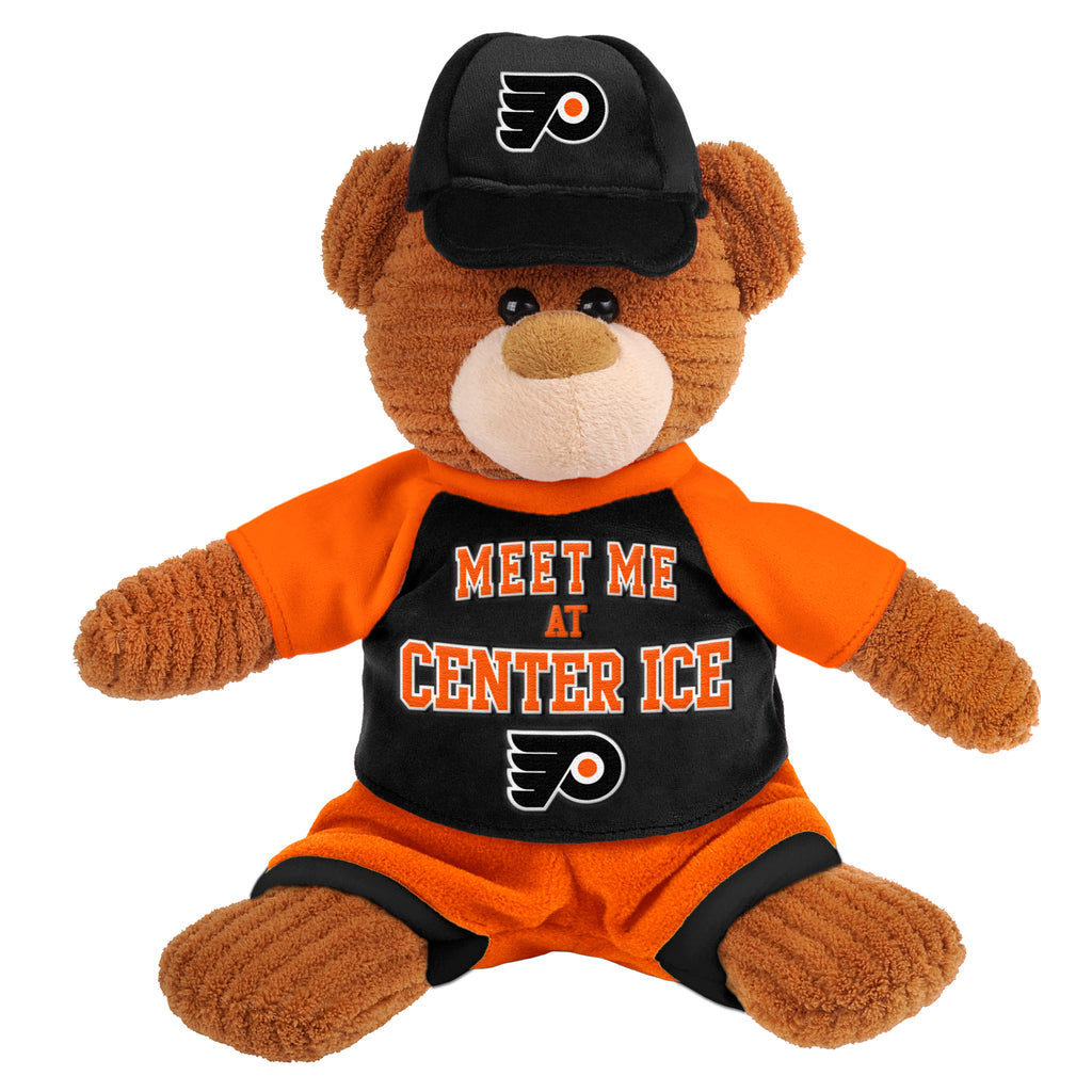 Philadelphia Flyers 14" Plush Corduroy Bear