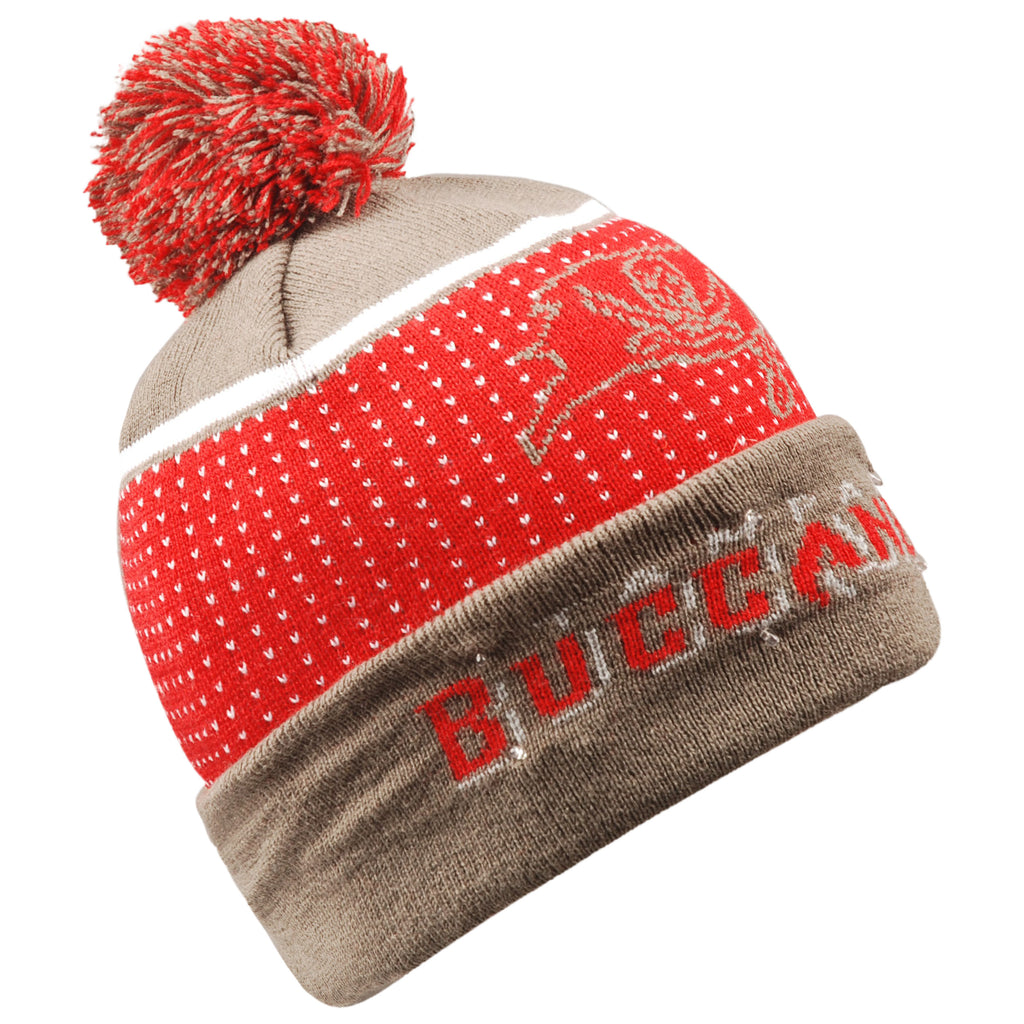 Tampa Bay Buccaneers Big Logo Full Knit Light Up Beanie