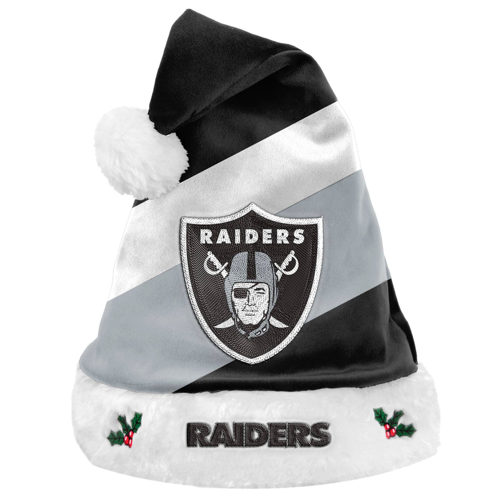 Las Vegas Raiders Basic Santa Hat
