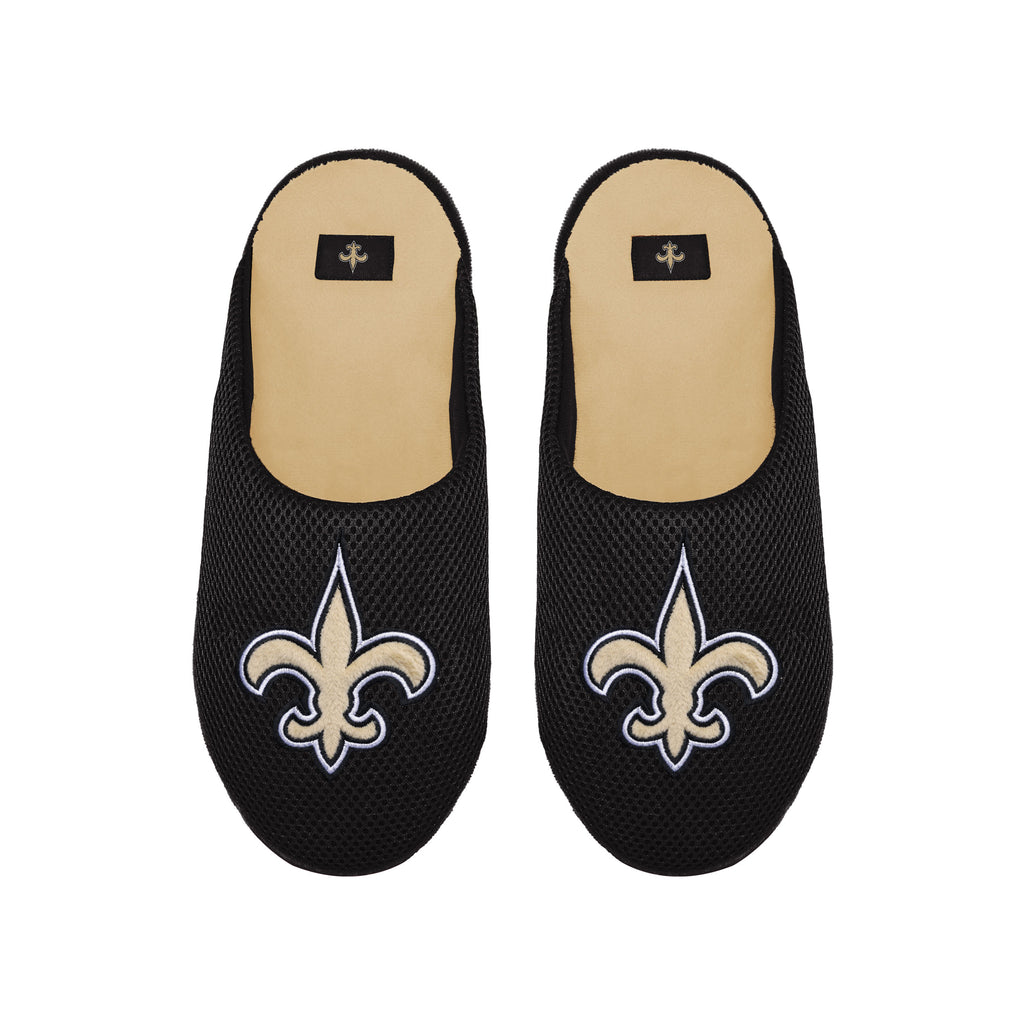 New Orleans Saints 1 Dozen Big Logo Mesh Slide Slippers