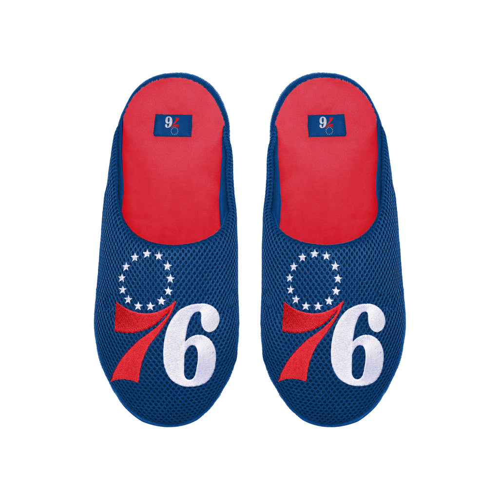 Philadelphia 76ers 1 Dozen Big Logo Mesh Slide Slippers
