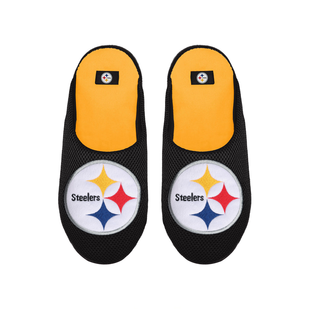 Pittsburgh Steelers 1 Dozen Big Logo Mesh Slide Slippers