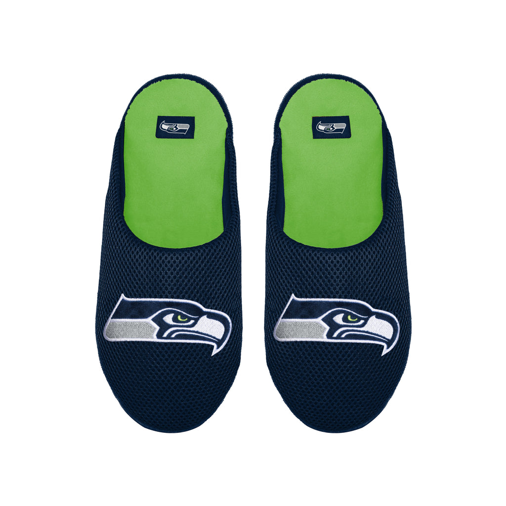 Seattle Seahawks 1 Dozen Big Logo Mesh Slide Slippers