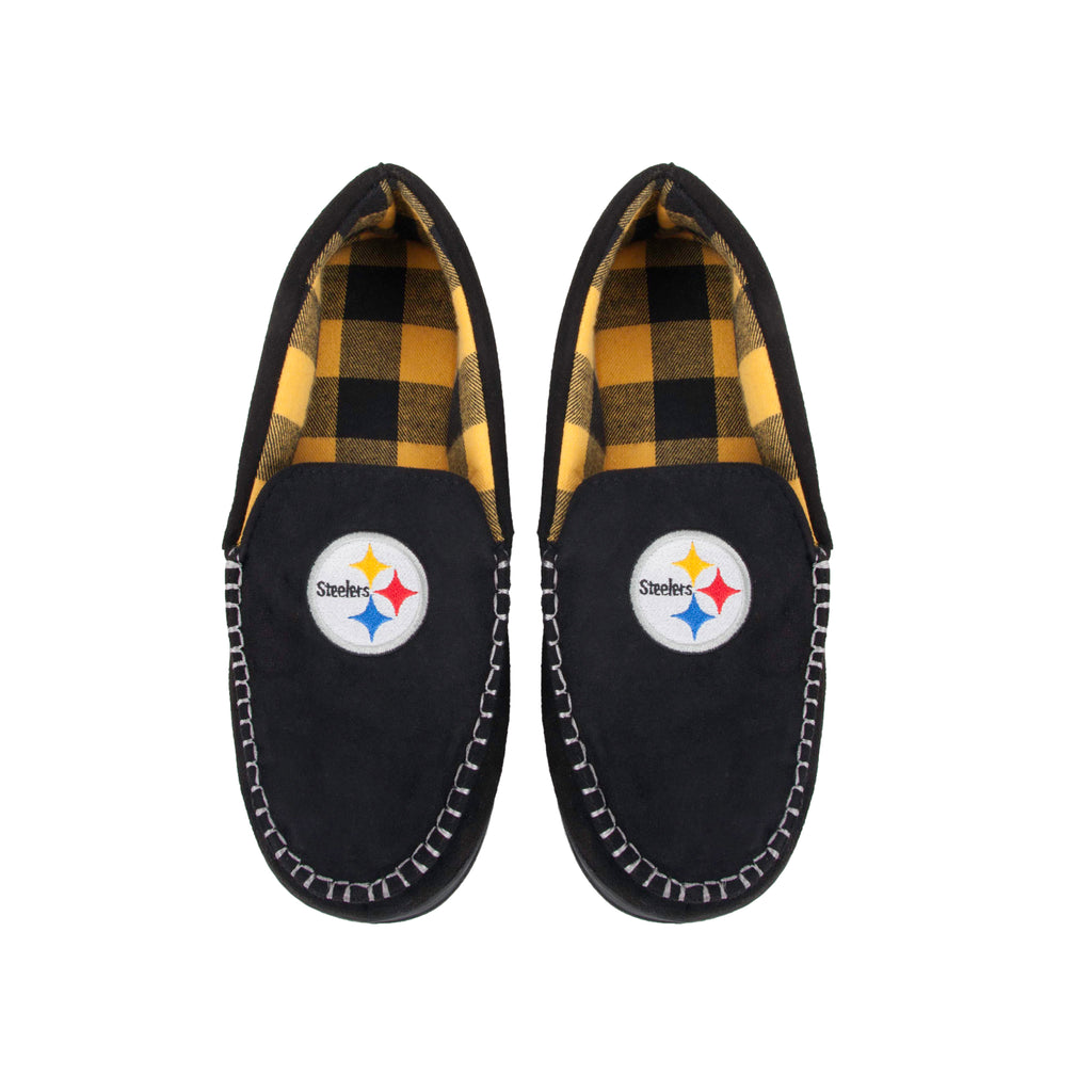 Pittsburgh Steelers 1 Dozen Moccasins with Flannel Liner
