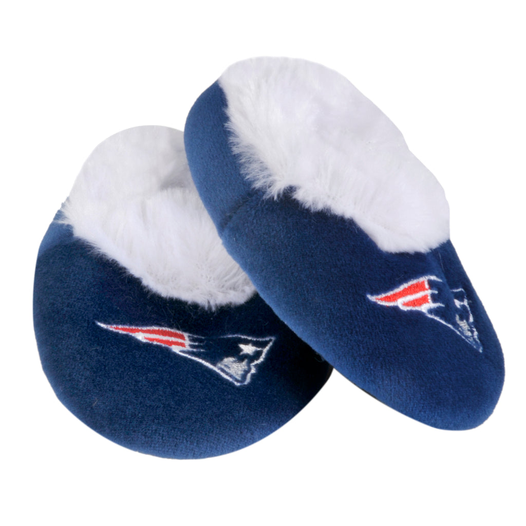 New England Patriots 1 Dozen Baby Bootie Slippers