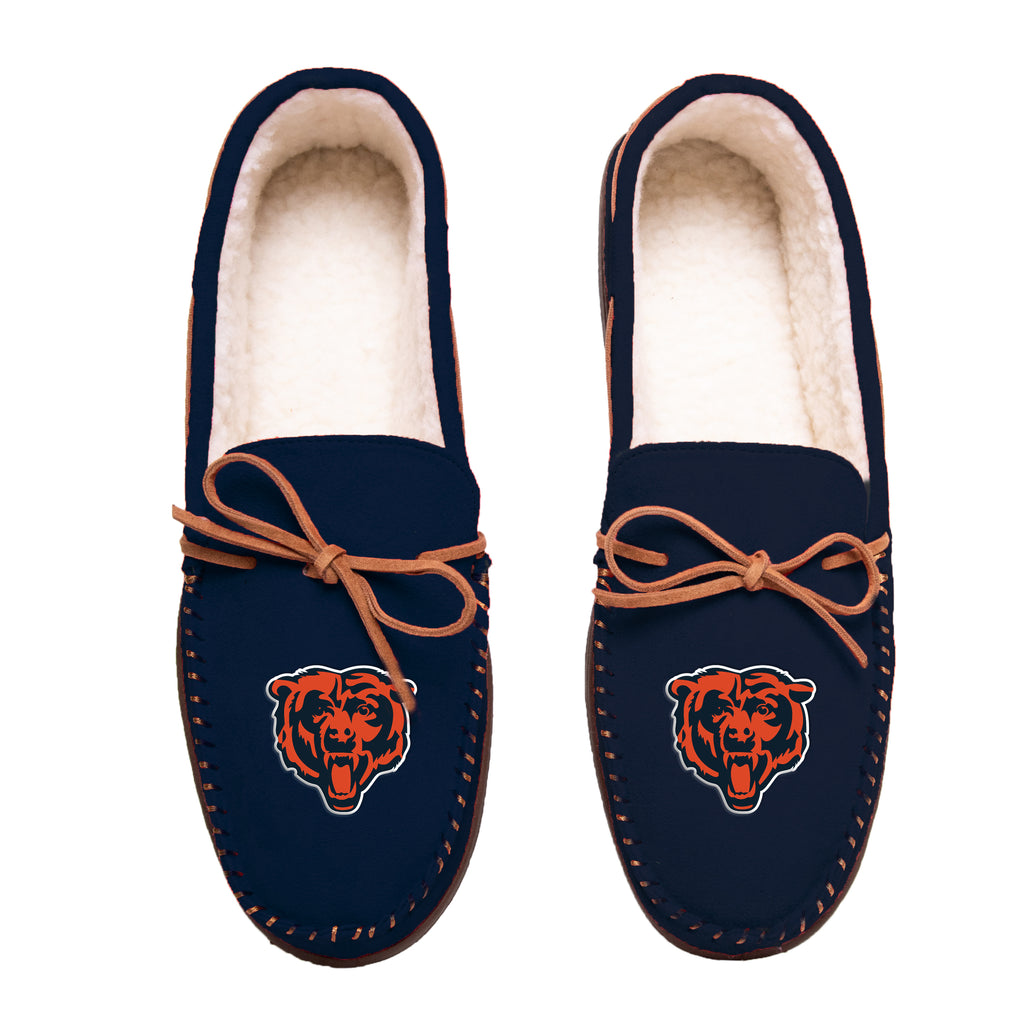 Chicago Bears 1 Dozen Big Logo Team Color Moccasins