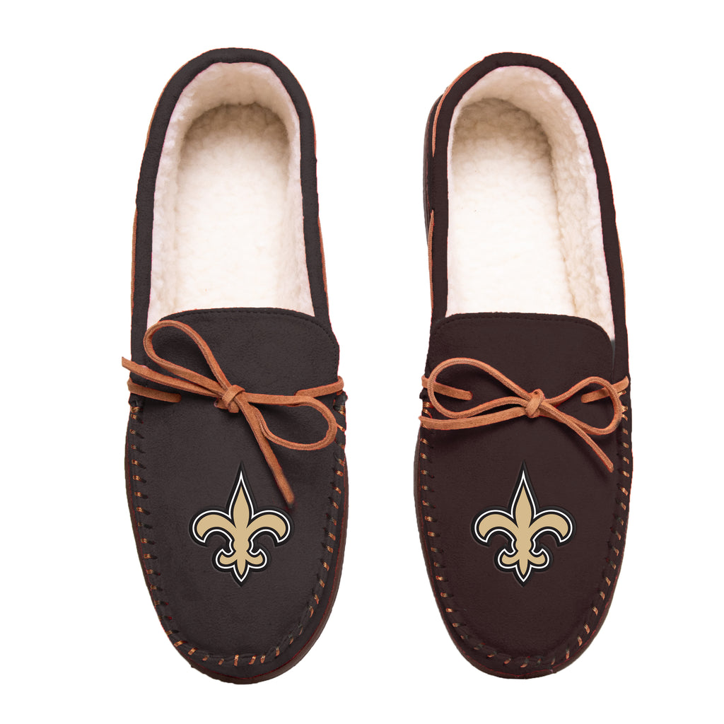 New Orleans Saints 1 Dozen Big Logo Team Color Moccasins