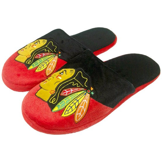 Chicago Blackhawks 1 Dozen Colorblock Slide Slippers