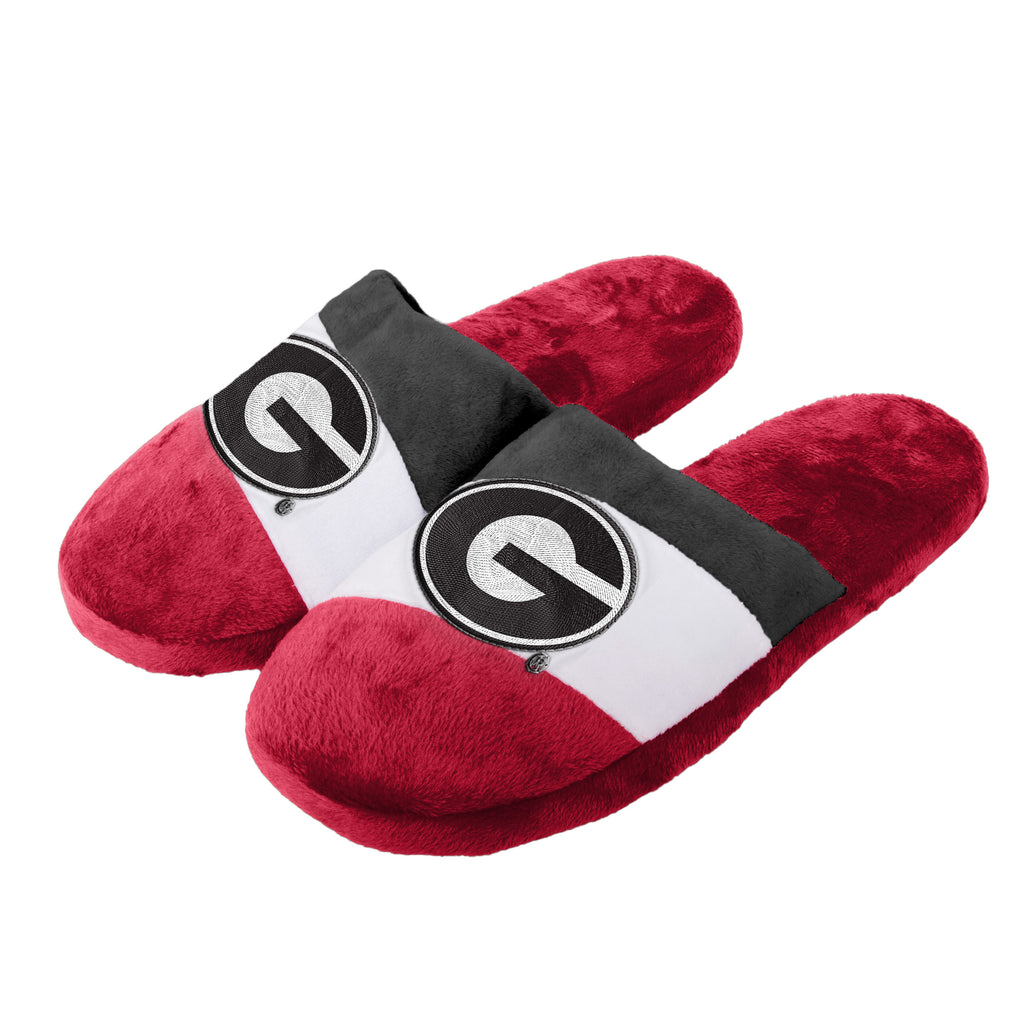 Georgia Bulldogs 1 Dozen Colorblock Slide Slippers