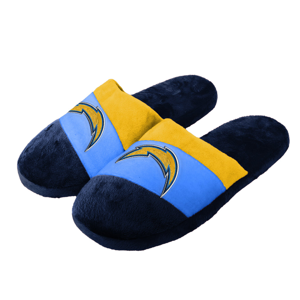 Los Angeles Chargers 1 Dozen Colorblock Slide Slippers