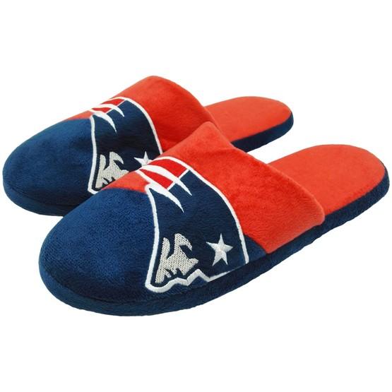 New England Patriots 1 Dozen Colorblock Slide Slippers