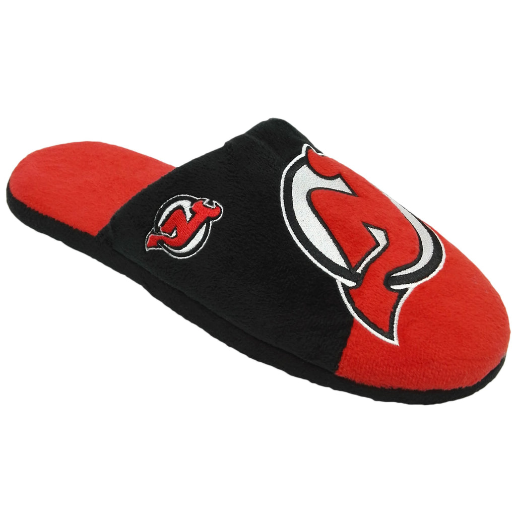 New Jersey Devils 1 Dozen Colorblock Slide Slippers