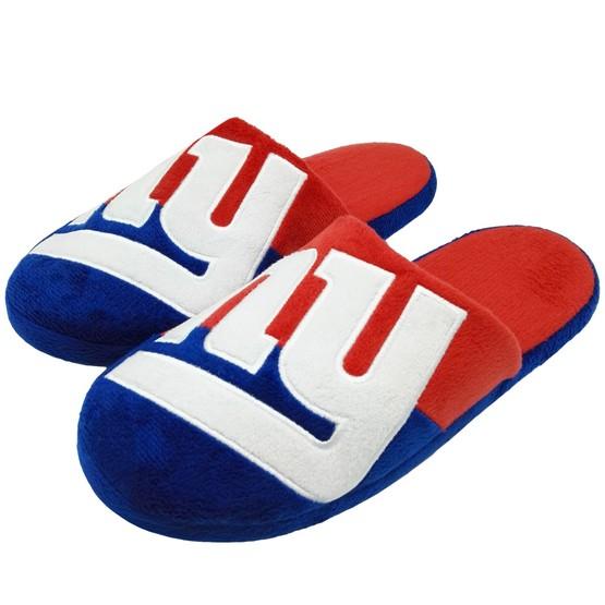 New York Giants 1 Dozen Colorblock Slide Slippers