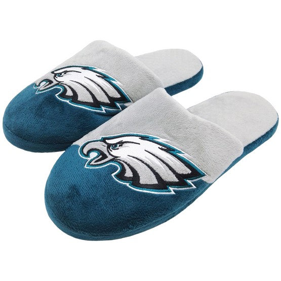 Philadelphia Eagles 1 Dozen Colorblock Slide Slippers