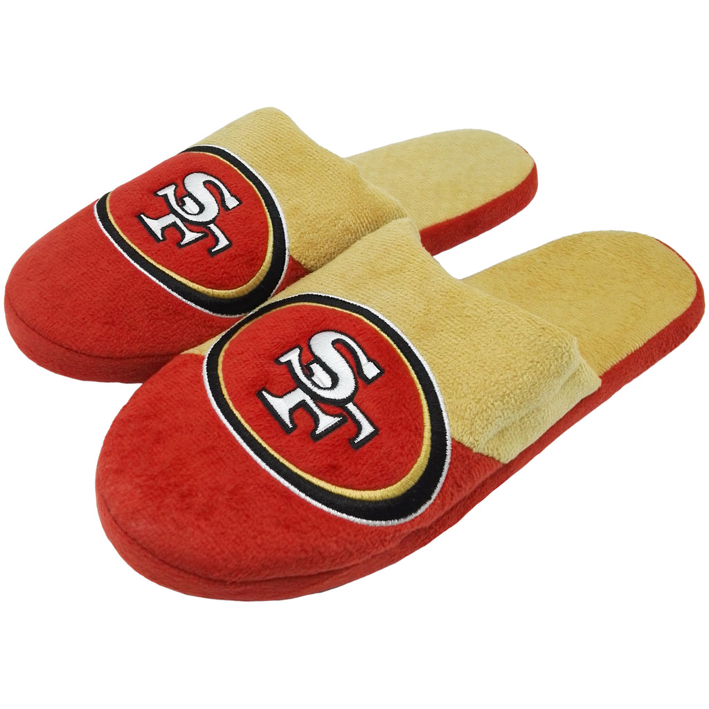 San Francisco 49ers 1 Dozen Colorblock Slide Slippers