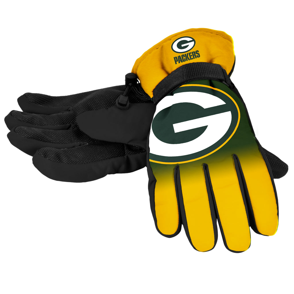 Green Bay Packers 1 Dozen Gradient Big Logo Insulated Gloves