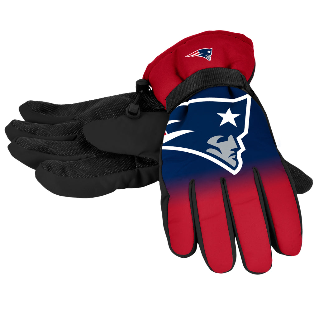 New England Patriots 1 Dozen Gradient Big Logo Insulated Gloves