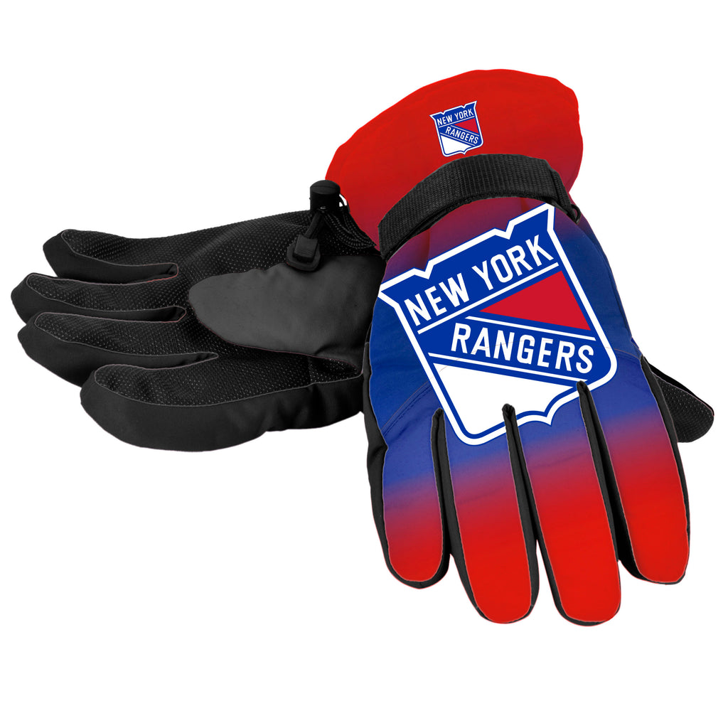 New York Rangers 1 Dozen Gradient Big Logo Insulated Gloves